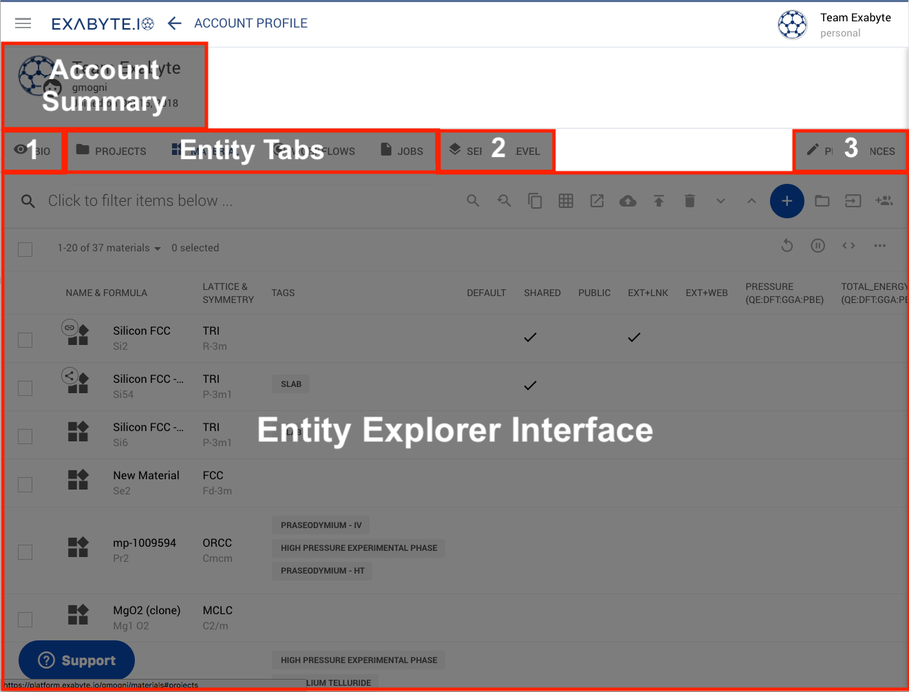 Account UI components Account UI components