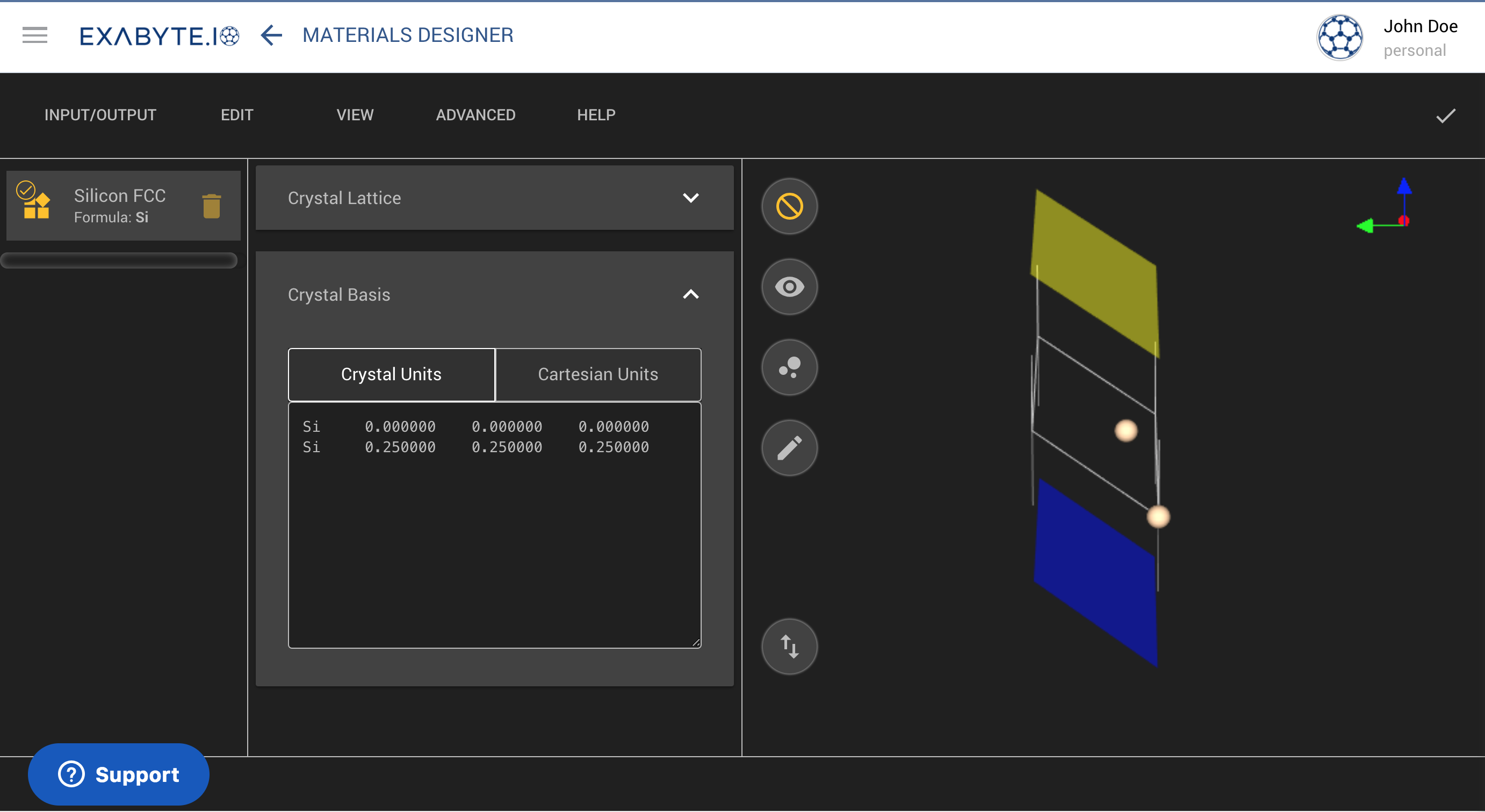Boundary Conditions Colors